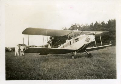 Bi-plane De-Havilland