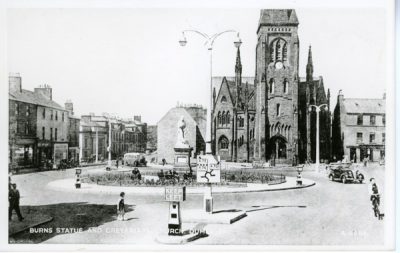 Triumph - Burn's Statue and Greyfriar's Church, Dumfries