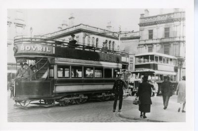 Leyland and tram - Lion